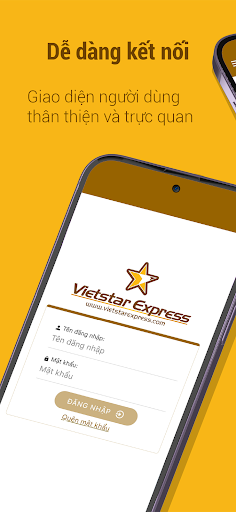Android application VSE GIAO NHẬN screenshort