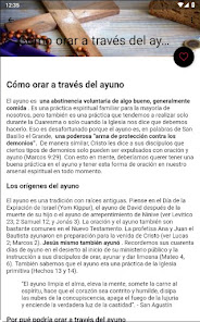 Captura de Pantalla 14 Guía de ayuno y oración android