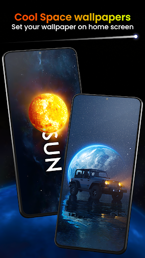 Android application Space Wallpaper 4K screenshort