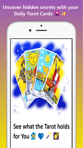 Android application Daily Tarot Reading: Cards App screenshort