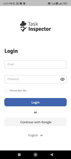 Screenshot of Task Inspector