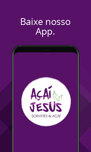 Android application Açaí Jesus screenshort