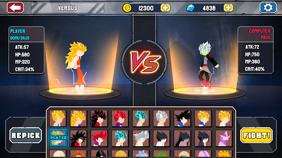 Baixar Stick Z: Super Dragon Fight 2.5 Android - Download APK Grátis