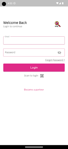 Android application Sapu Partner screenshort