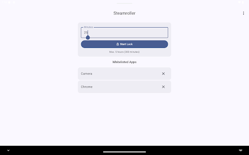 Steamroller · App Blocker