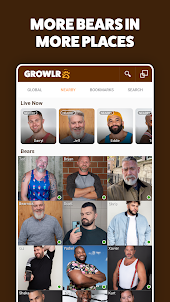GROWLR: Gay Bears Near You