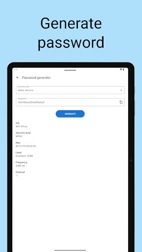 Screenshot of Wifi password all in one