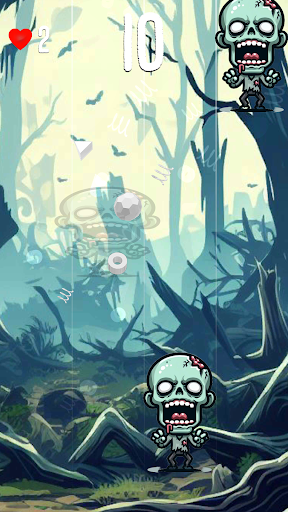 Android application Zombies Smasher Music Beat screenshort