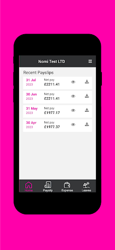 Nomi Payroll Screen 3