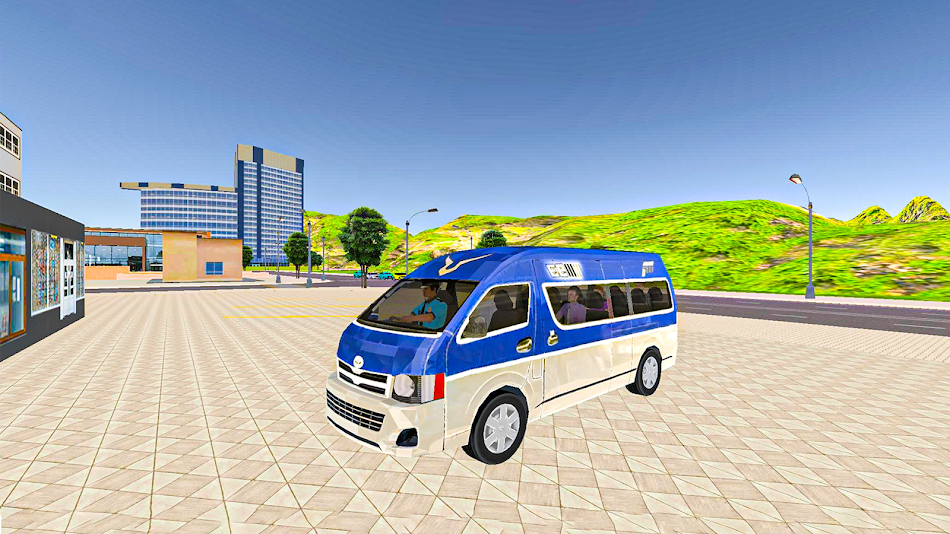 #3. Mini Bus Driving Game 3d (Android) Με: Mega Games 2023