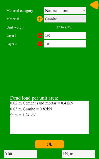 Minimum Design Load Screen 2