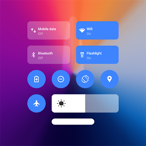 Mi Control Center: Notifications and Quick Actions