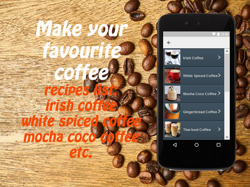 Various Coffee Drinks