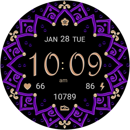 Jasmine Digital Watch Face screenshot 11