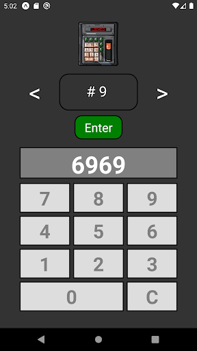 Android application Rust Code Lock Raid screenshort