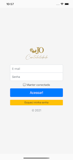 Android application Jo Contabilidade screenshort