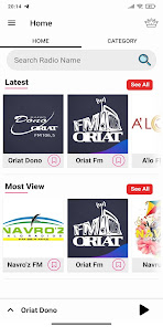 Online radio Uzbekistan  screenshots 1