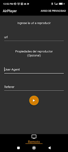 Android application UIPlayer screenshort