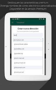 Temp Mail - Correo temporal Screenshot