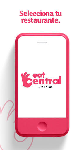 Android application Eat Central: Servicio Comida a screenshort