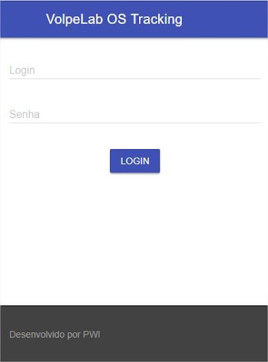 Android application Os.Tracking Mult Lentes screenshort