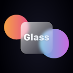 Cover Image of Скачать Glass morphism icon pack  APK