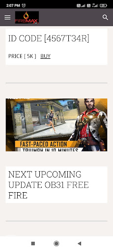 Fire Max - Buy and Sell ID