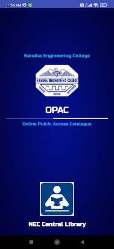 Android application NEC Central Library screenshort