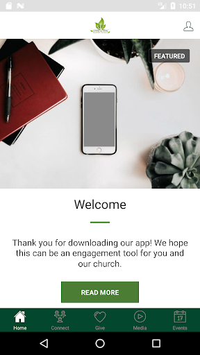 Android application Stockton BC screenshort