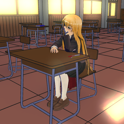 Anime Schoolgirl 3D Wallpaper Latest Icon