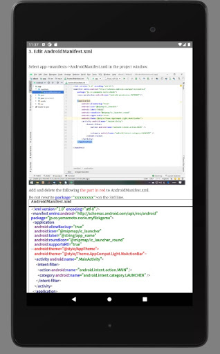 How to make Android game of fl Screen 3