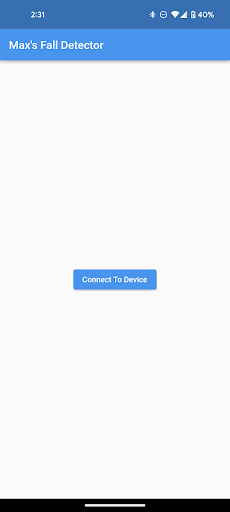 Maxs Fall Detector Screen 2
