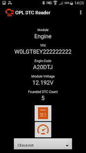 OPL DTC Reader 2.04 Screenshots 2
