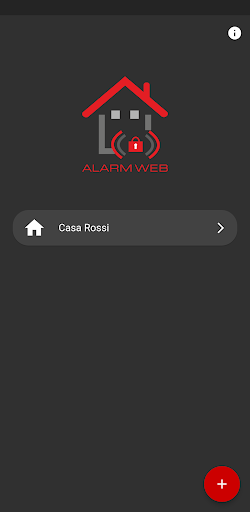Android application AlarmWeb screenshort
