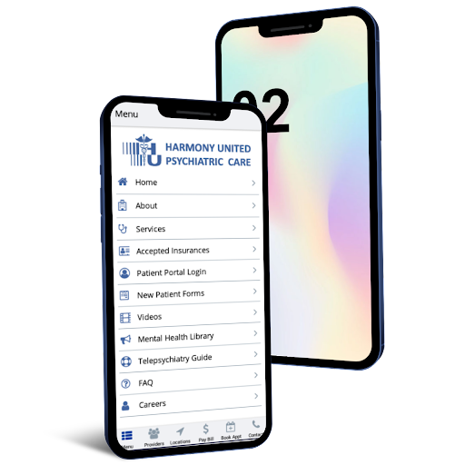 Android application Harmony United screenshort