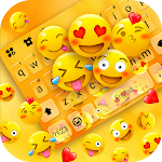Cover Image of Tải xuống Happy Emojis Gravity Keyboard  APK
