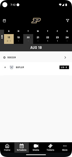 Purdue Athletics Screen 2