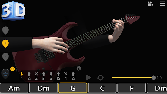 Guitar 3D - Basic Chords screenshots 2