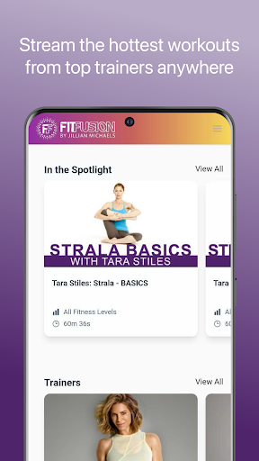 FitFusion Workouts Screenshot 2 - AppWisp.com