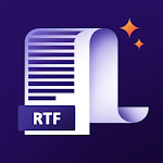 Cover Image of ดาวน์โหลด โปรแกรมอ่านไฟล์ RTF Viewer RTF สำหรับ Android  APK