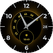 Solar Eclipse Watch Face