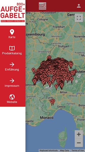 Android application Aufgegabelt screenshort