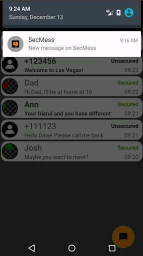 SecMess Screen 3