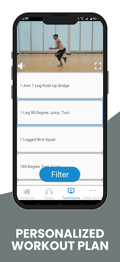 Screenshot of Stability and Balance Training