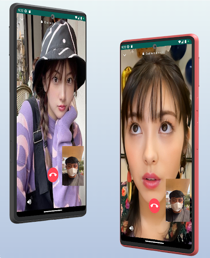 Android application Japanese Girlfriend Fake Call screenshort