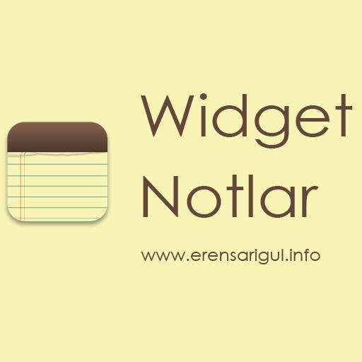 Widget Notlar logo