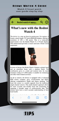 Redmi watch 4 app guide Screenshot 3 - AppWisp.com