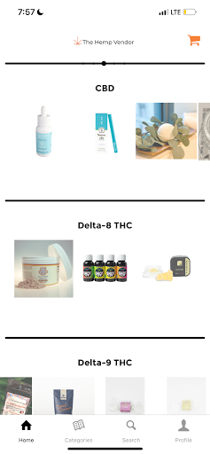 The Hemp Vendor Screen 2