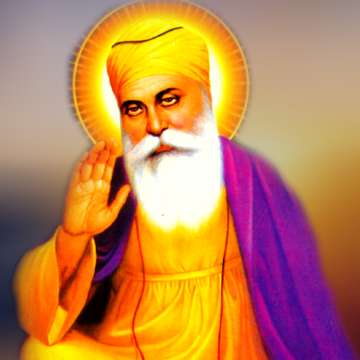 Guru Nanak Dev Ji - Gurubani logo