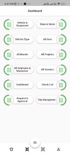 Android application SRC Infra screenshort